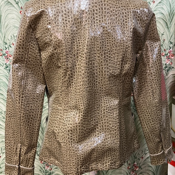 Static Vintage faux alligator jacket - Picture 2 of 3